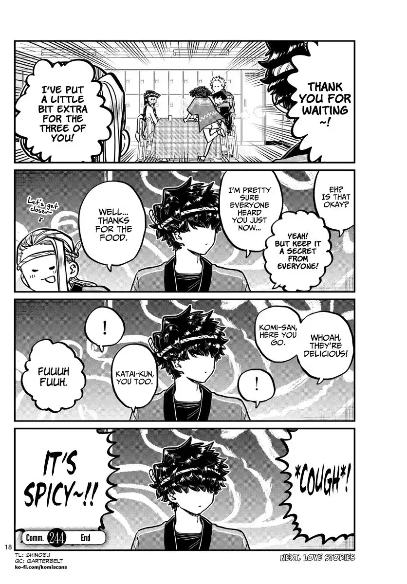 Komi-san wa Komyushou Desu Chapter 244 18